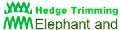 Hedge Trimming Elephant and Castle