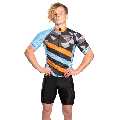 Blake Men’s Multicolor Cycling Suit – Aero Fit & 4D Gel Pad