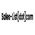 Sales-List[dot]com